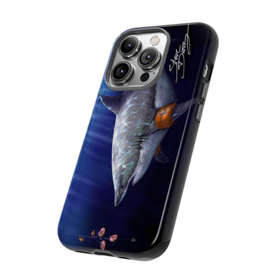 "Donut Shark" Tough Phone Cases