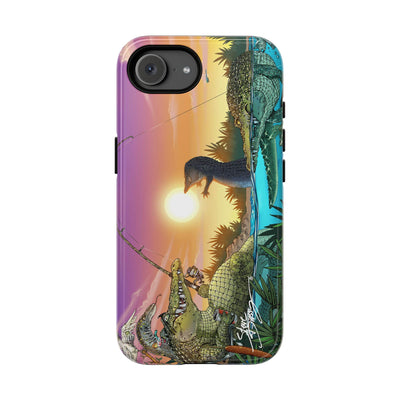 "Gator Fishing" Tough Phone Cases