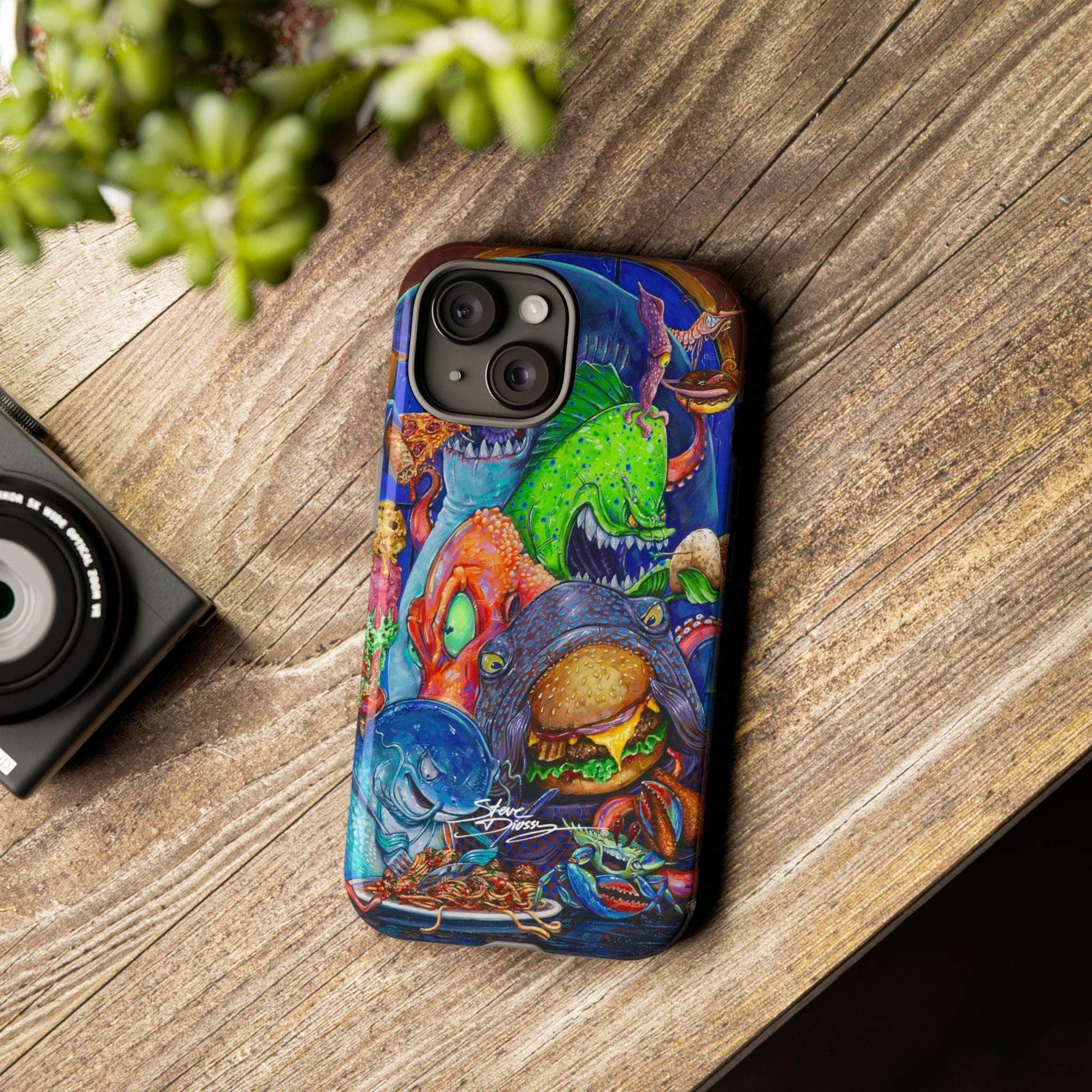 "Seafood See Food" Tough Phone Cases