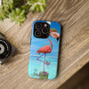 "Dirty Flamingo" Tough Phone Cases