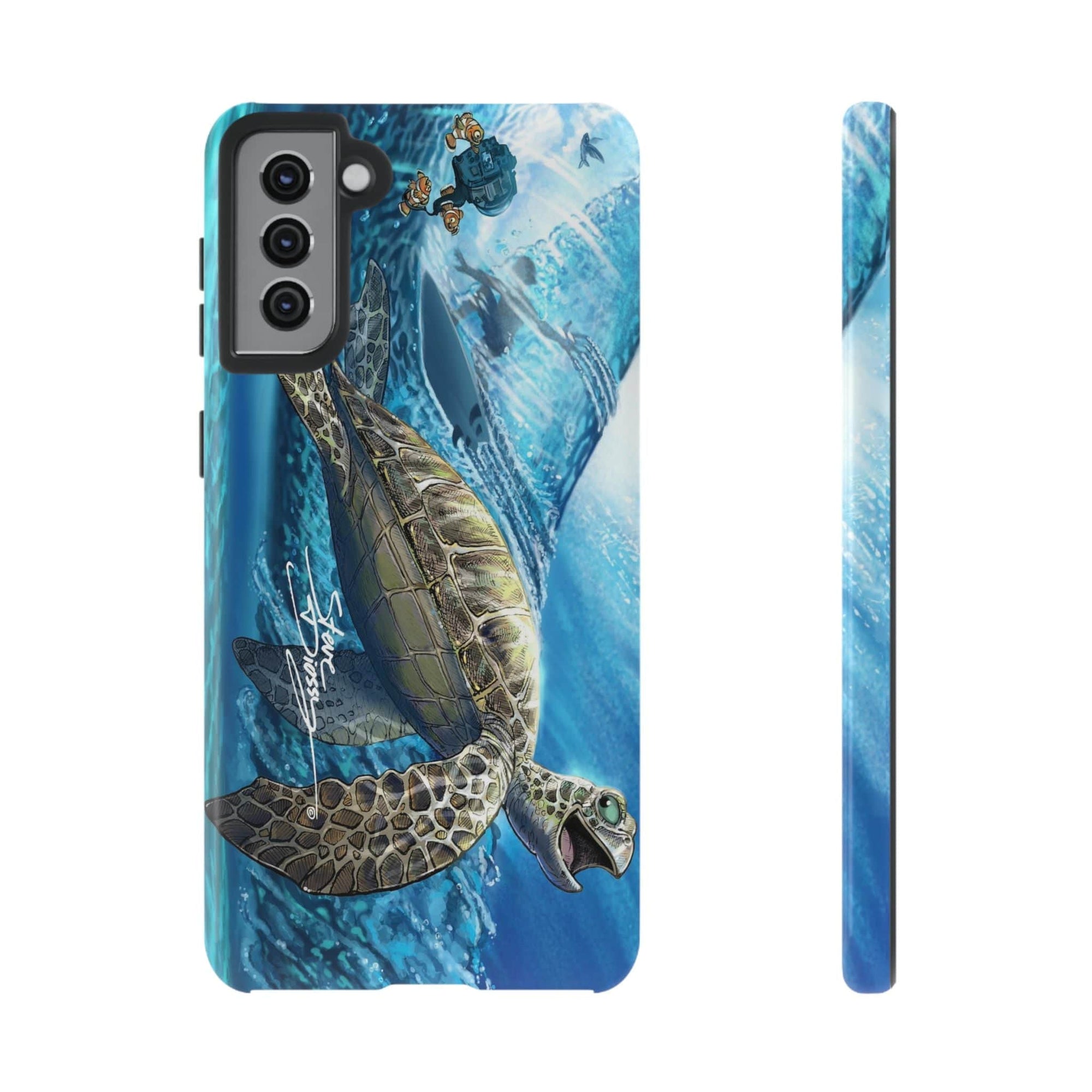 "Turtley Tubular" Tough Phone Cases