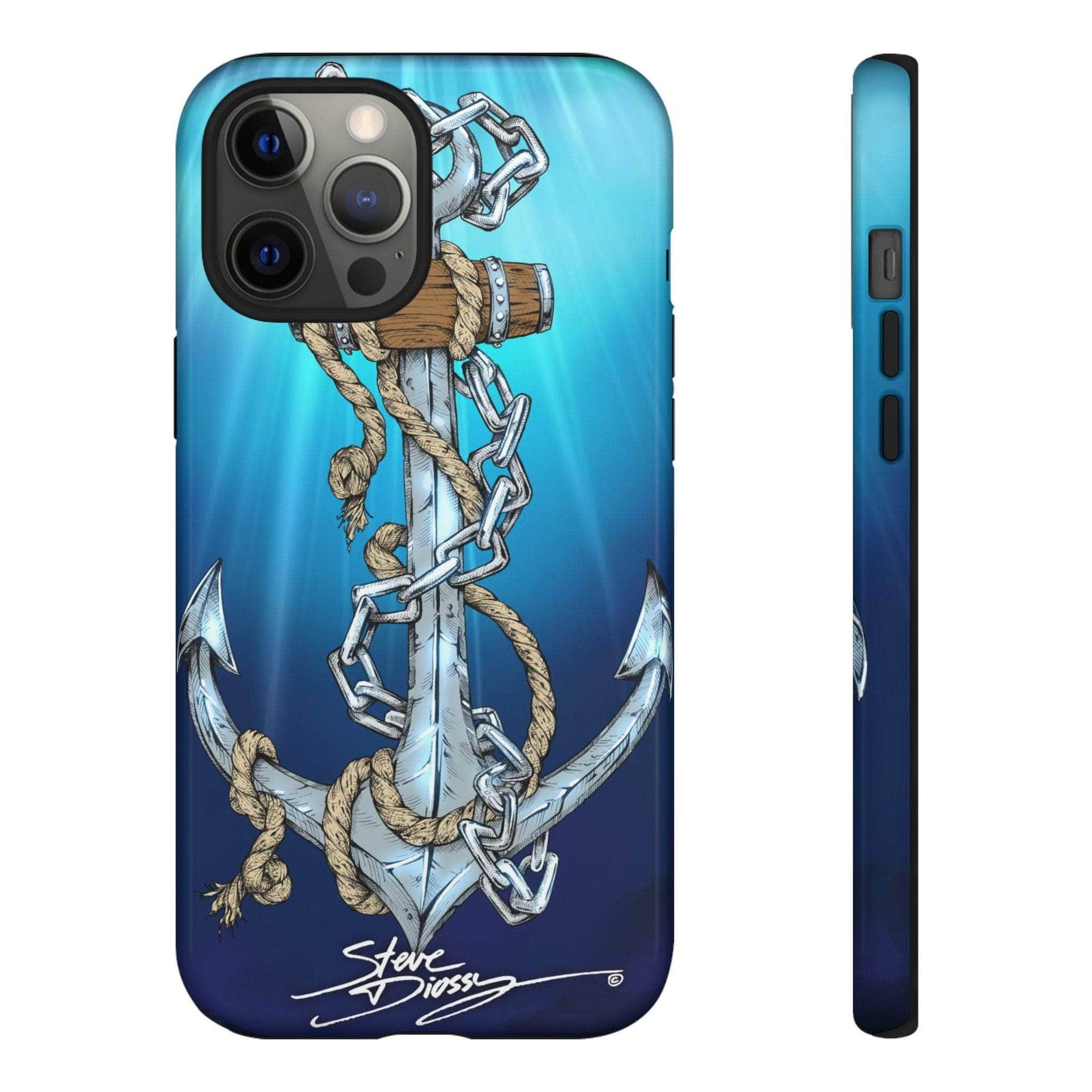 "Anchors Aweigh" Tough Phone Cases