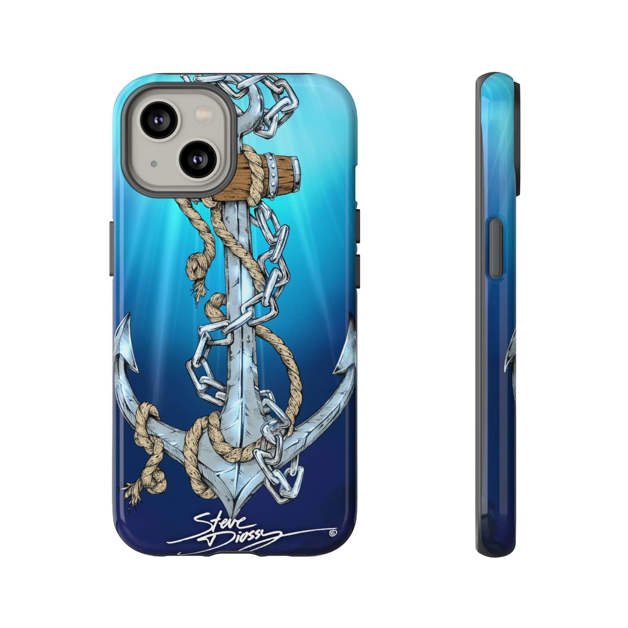 "Anchors Aweigh" Tough Phone Cases