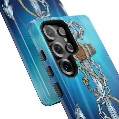 "Anchors Aweigh" Tough Phone Cases