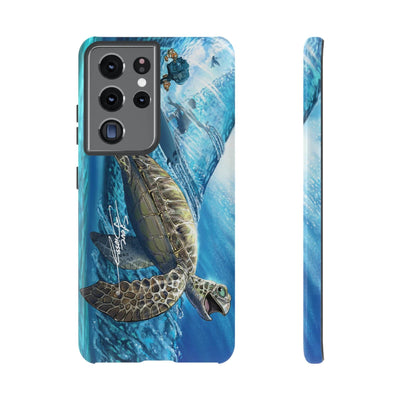 "Turtley Tubular" Tough Phone Cases