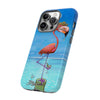 "Dirty Flamingo" Tough Phone Cases