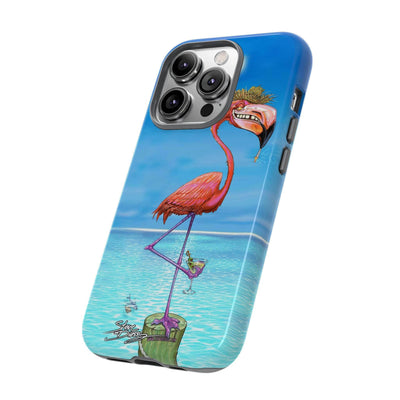 "Dirty Flamingo" Tough Phone Cases