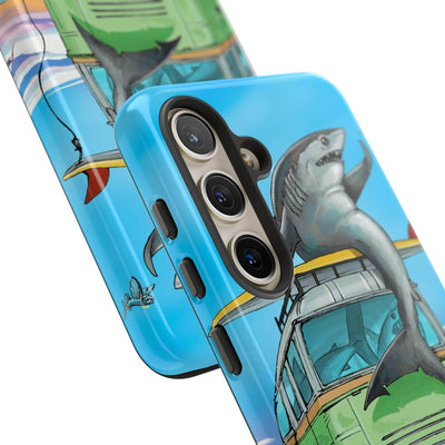 "Shark Bus" Tough Phone Cases