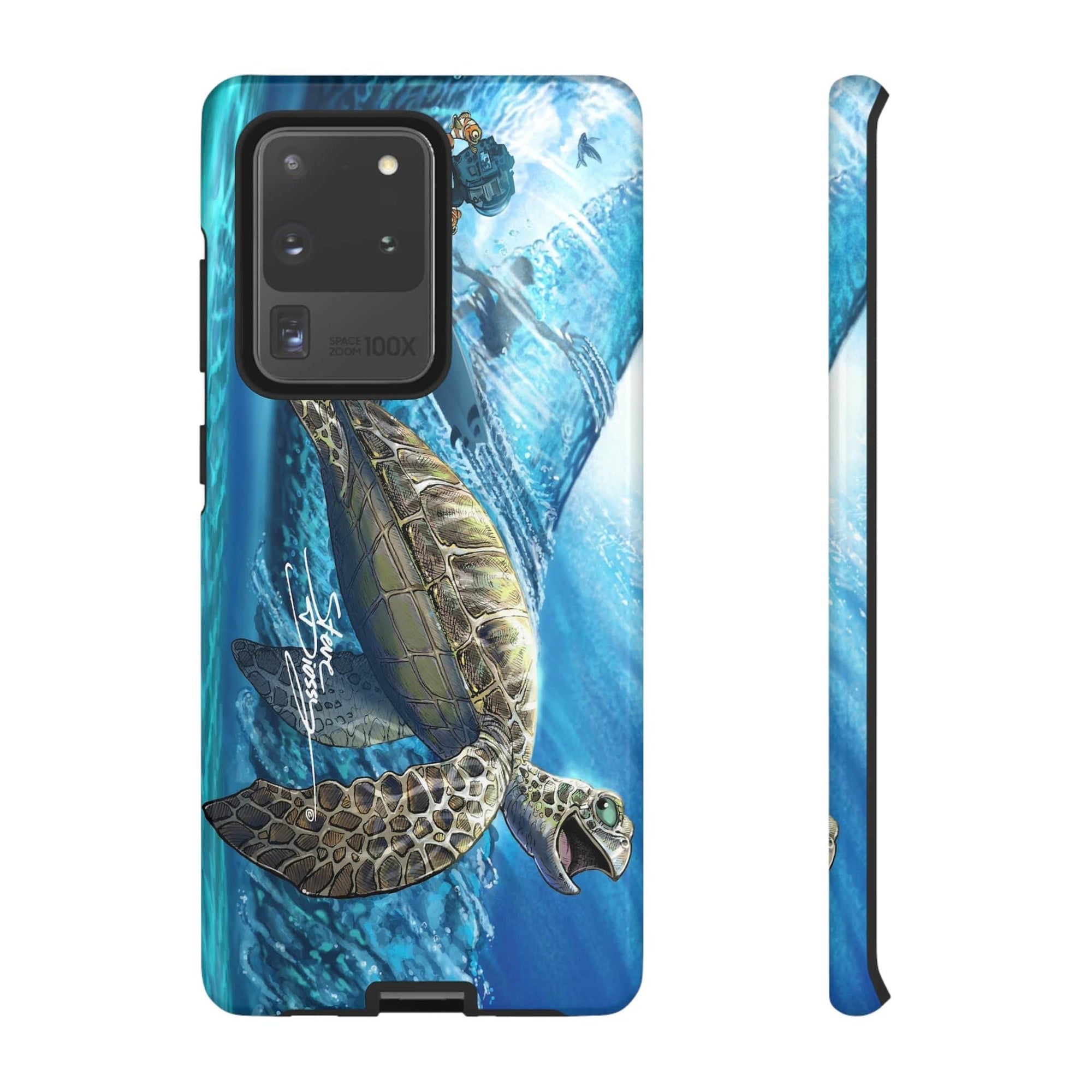 "Turtley Tubular" Tough Phone Cases