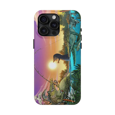 "Gator Fishing" iPhone Cases