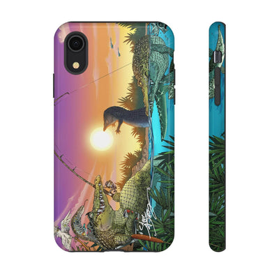 "Gator Fishing" Tough Phone Cases