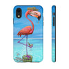 "Dirty Flamingo" Tough Phone Cases