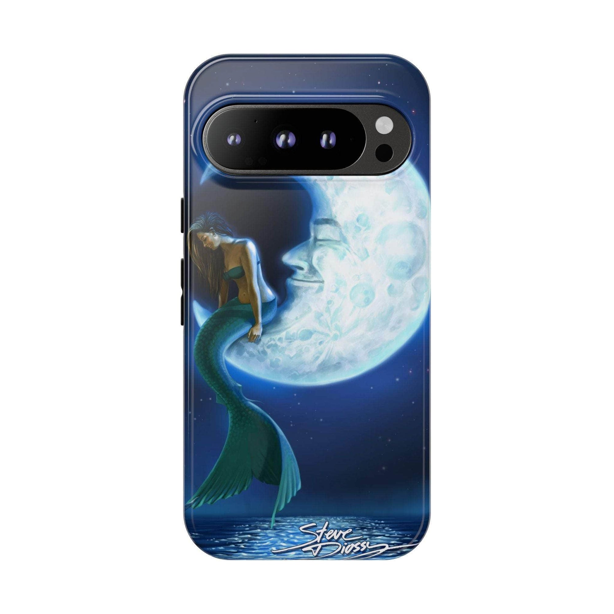 "Mermaid in the Moon" Tough Phone Cases