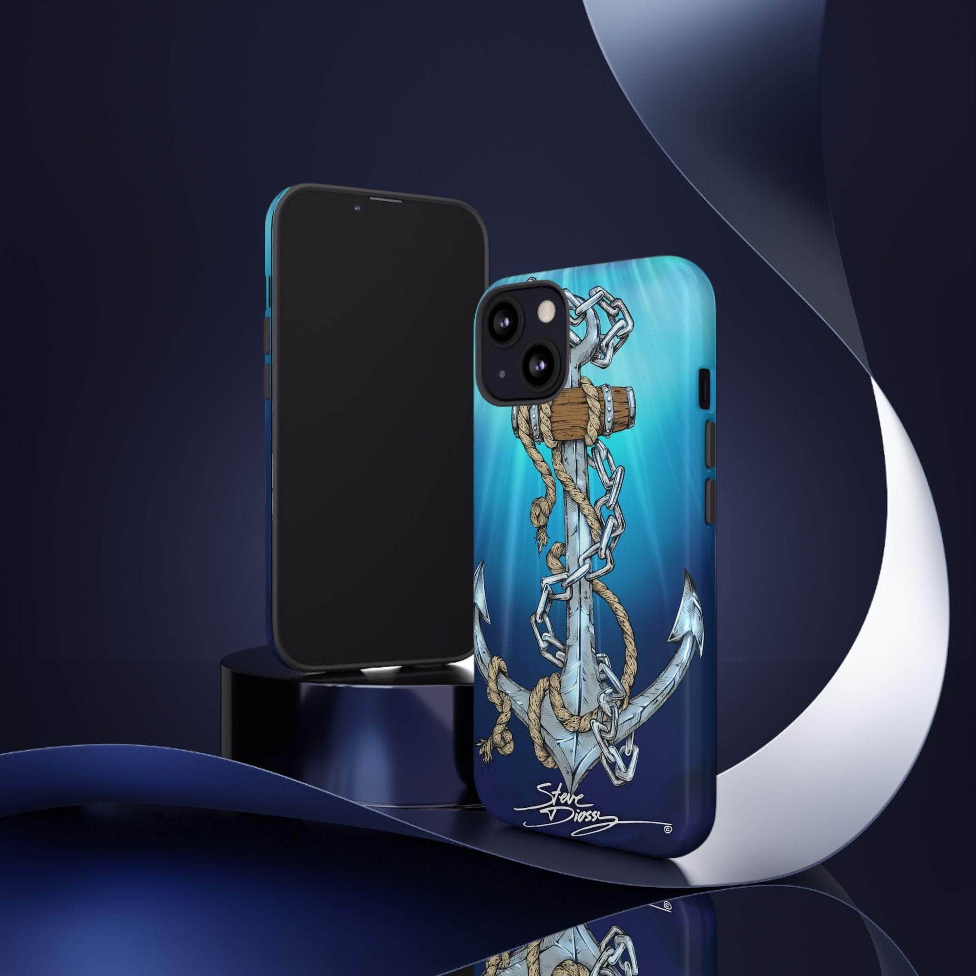 "Anchors Aweigh" Tough Phone Cases