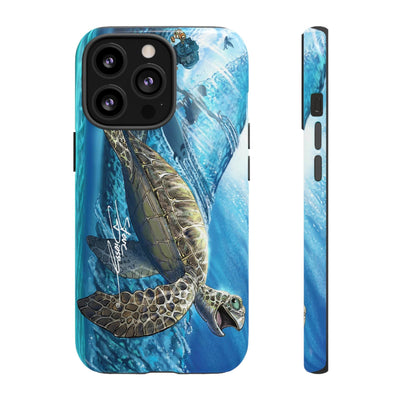 "Turtley Tubular" Tough Phone Cases