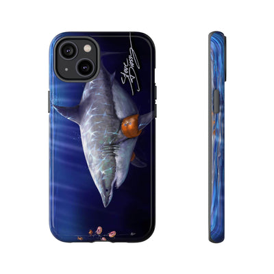 "Donut Shark" Tough Phone Cases