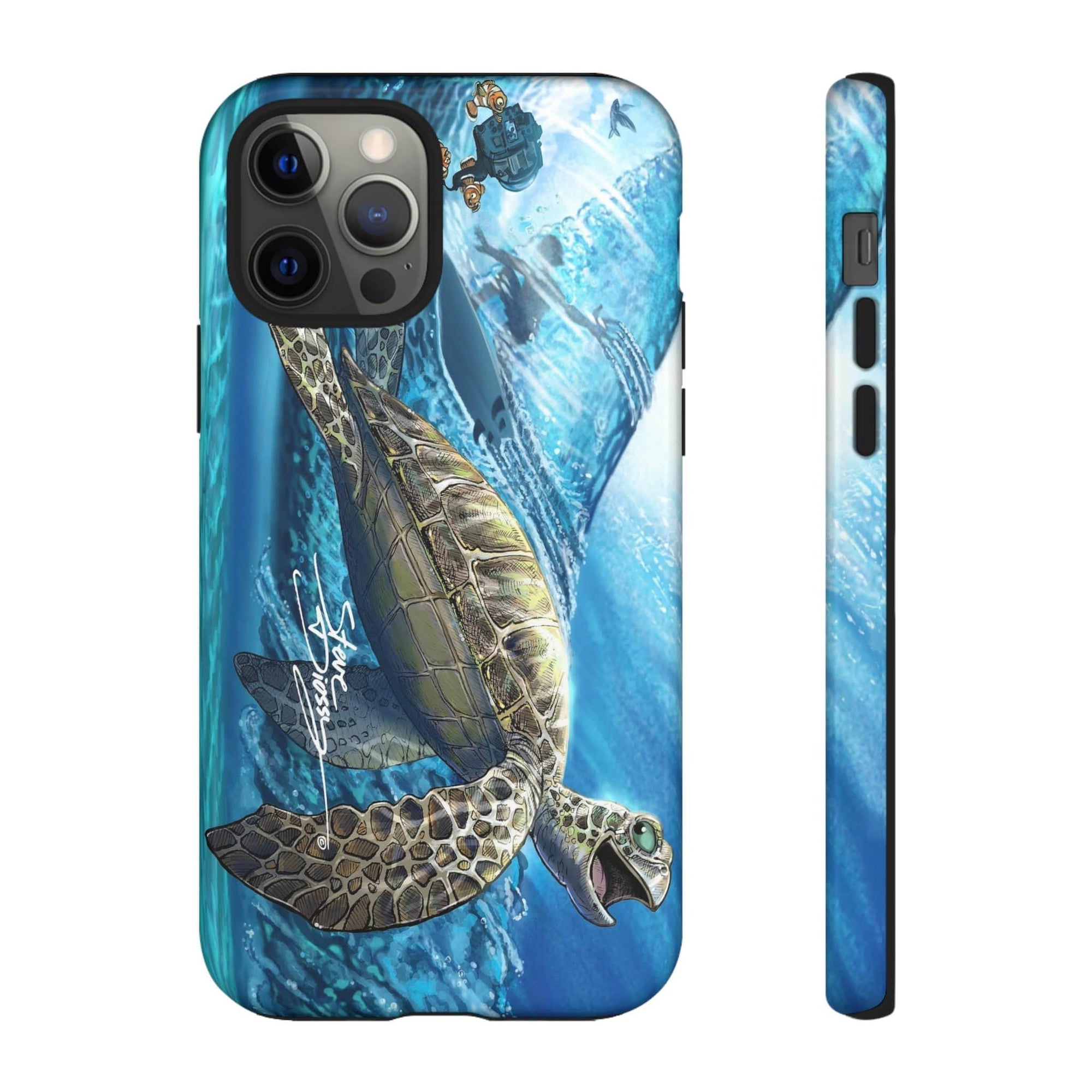 "Turtley Tubular" Tough Phone Cases