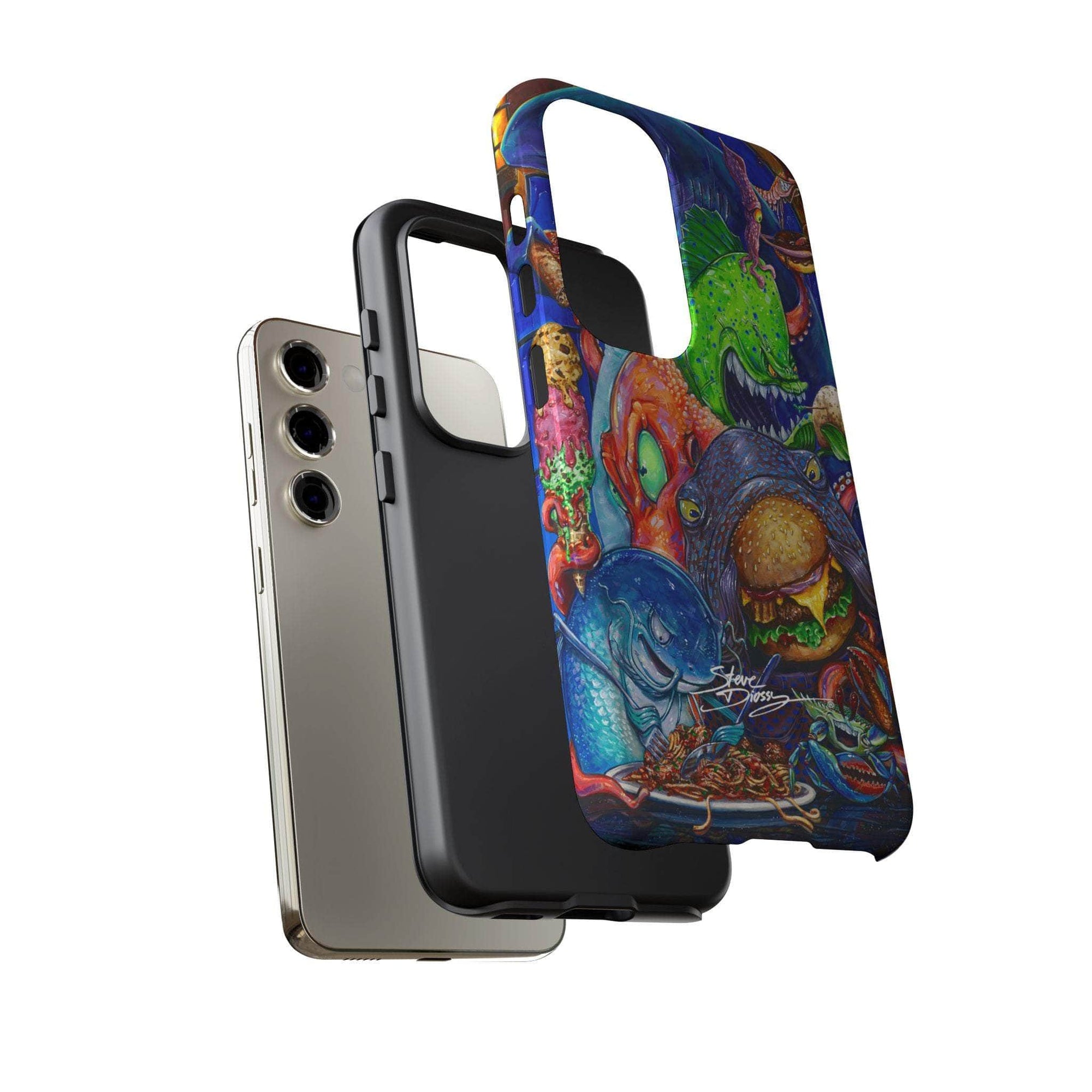 "Seafood See Food" Tough Phone Cases