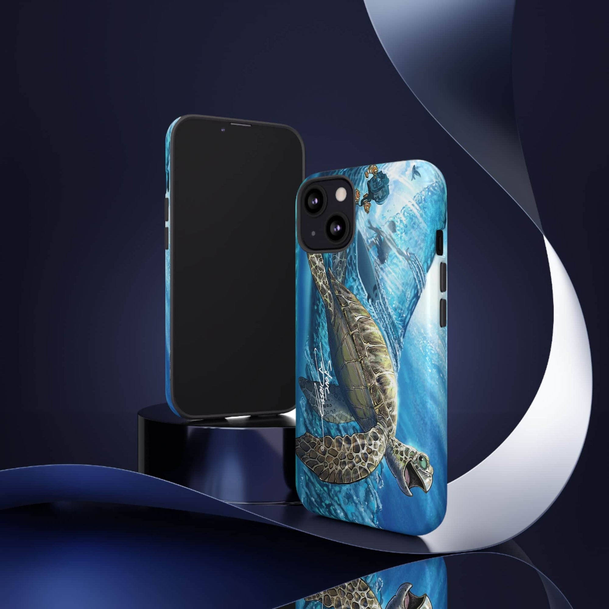 "Turtley Tubular" Tough Phone Cases