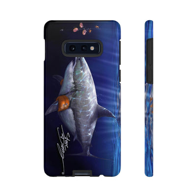 "Donut Shark" Tough Phone Cases