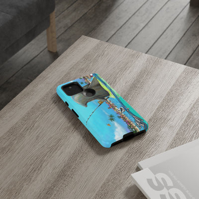 "Shark Fishing" Tough Phone Cases
