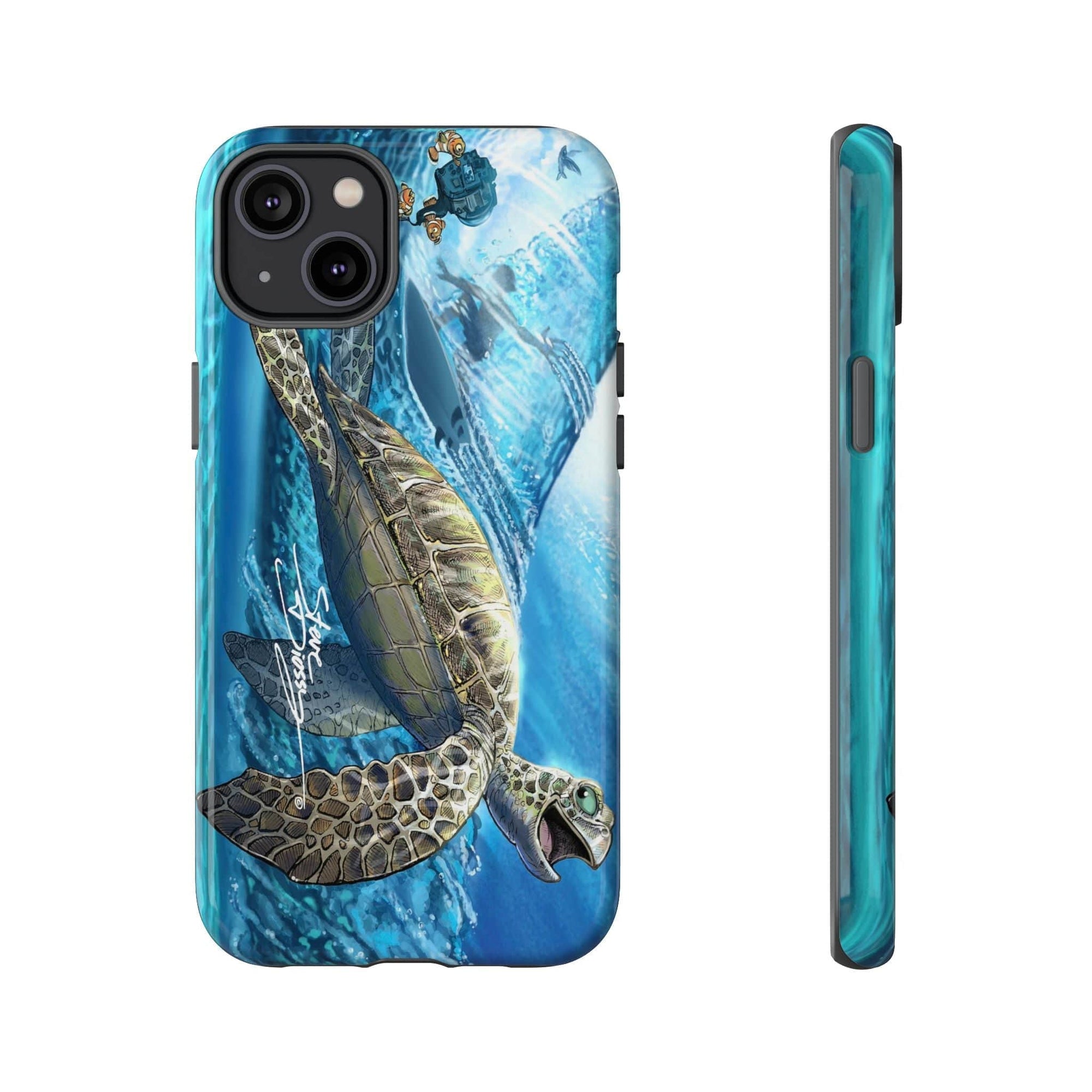"Turtley Tubular" Tough Phone Cases