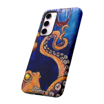 "Octopus the Connoisseur" Tough Phone Cases