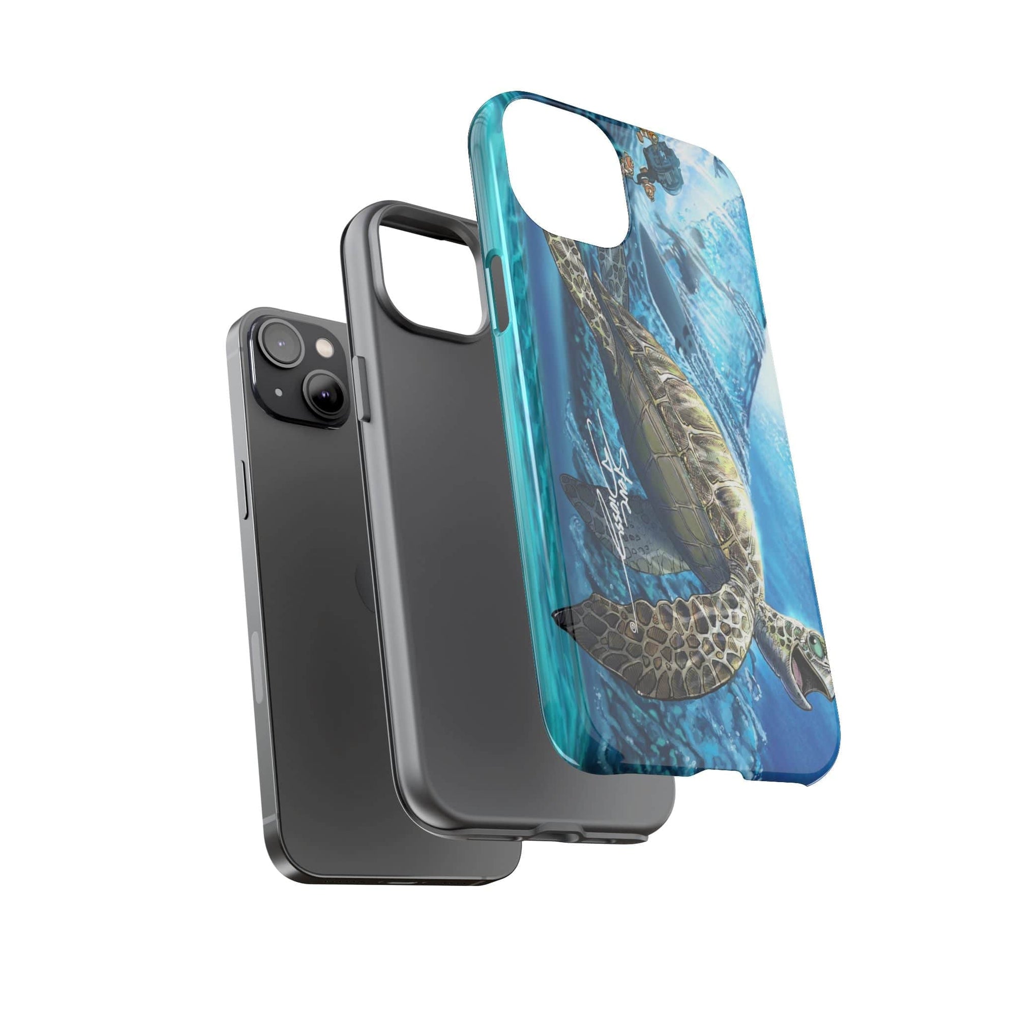 "Turtley Tubular" Tough Phone Cases