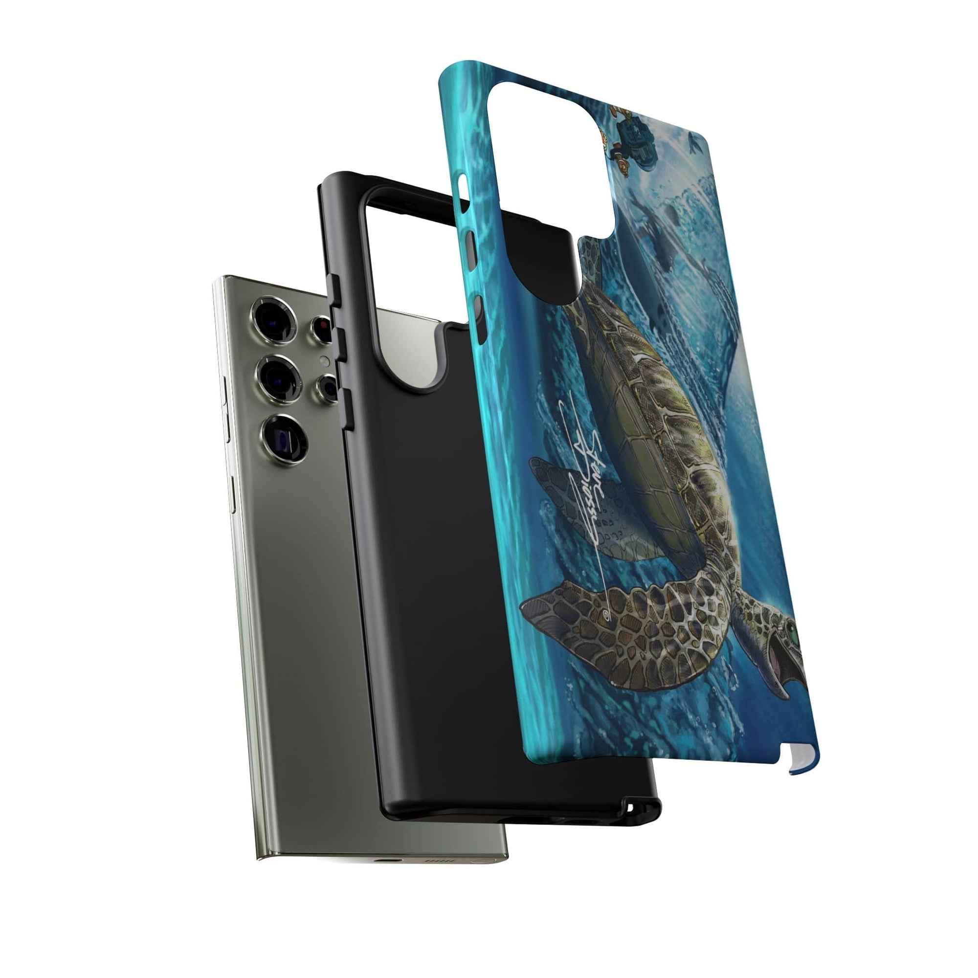 "Turtley Tubular" Tough Phone Cases
