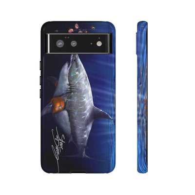 "Donut Shark" Tough Phone Cases