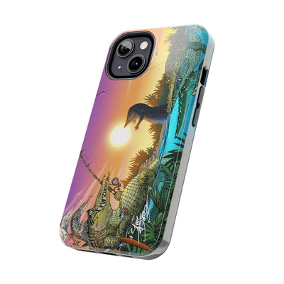 "Gator Fishing" iPhone Cases