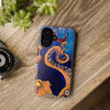 "Octopus the Connoisseur" Tough Phone Cases