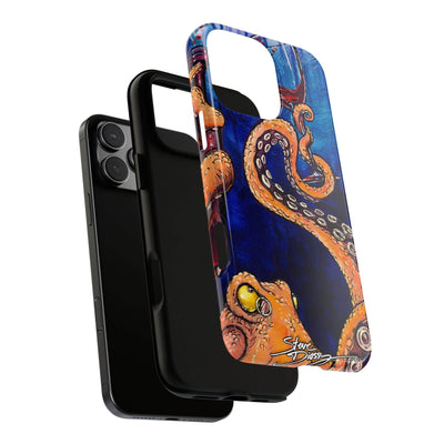 "Octopus the Connoisseur" Tough Phone Cases