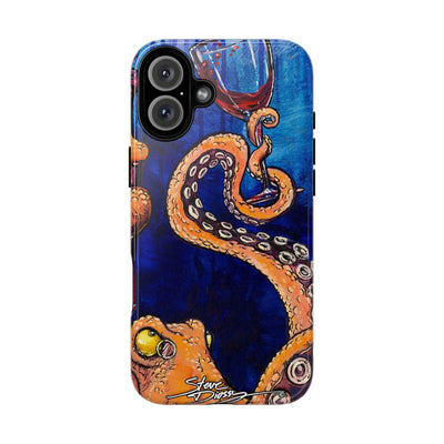 "Octopus the Connoisseur" Tough Phone Cases