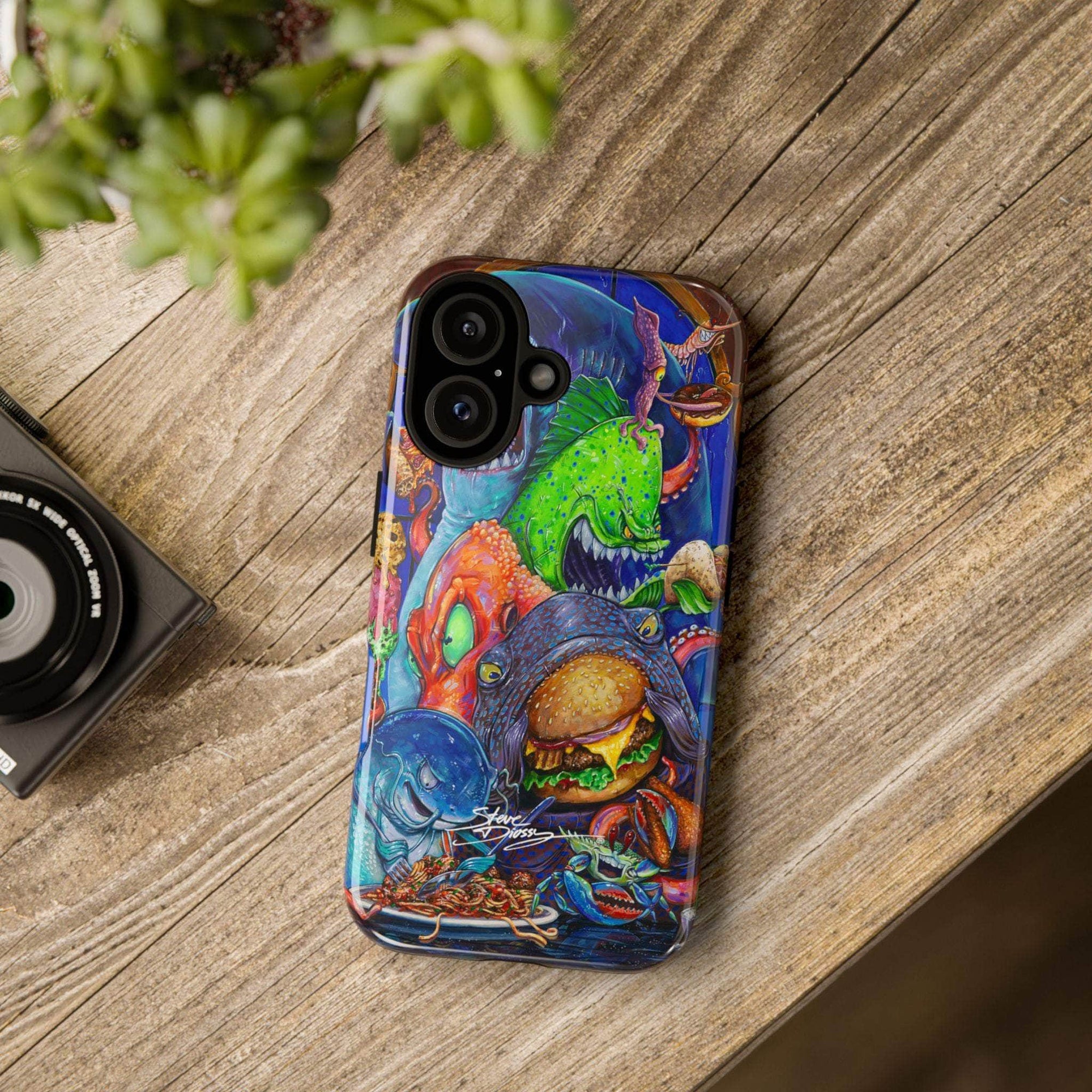 "Seafood See Food" Tough Phone Cases