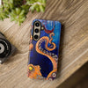 "Octopus the Connoisseur" Tough Phone Cases