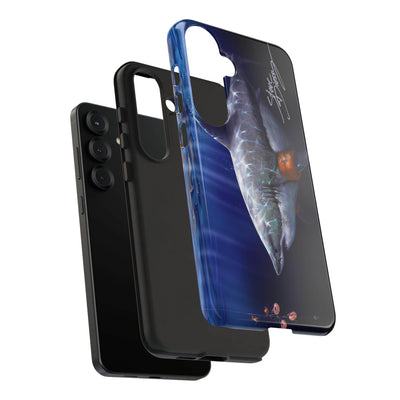 "Donut Shark" Tough Phone Cases