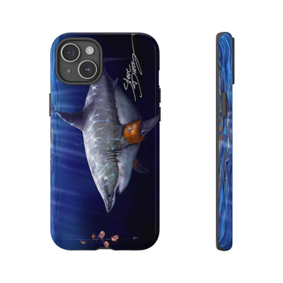 "Donut Shark" Tough Phone Cases