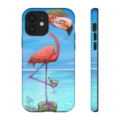 "Dirty Flamingo" Tough Phone Cases