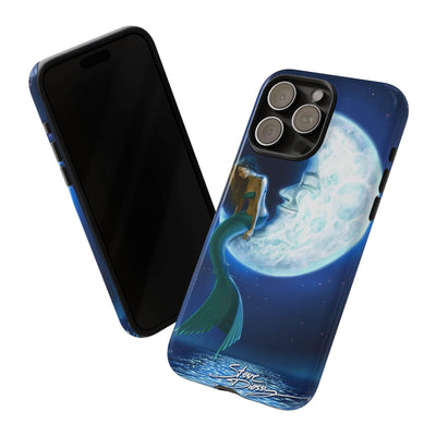 "Mermaid in the Moon" Tough Phone Cases