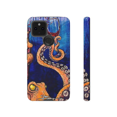 "Octopus the Connoisseur" Tough Phone Cases