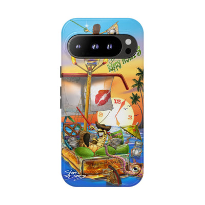 "Chasing Happy Hours" Tough Phone Cases