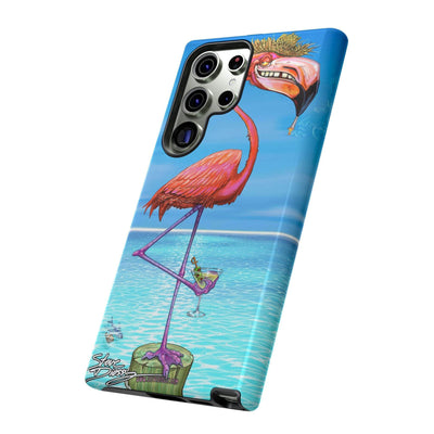 "Dirty Flamingo" Tough Phone Cases