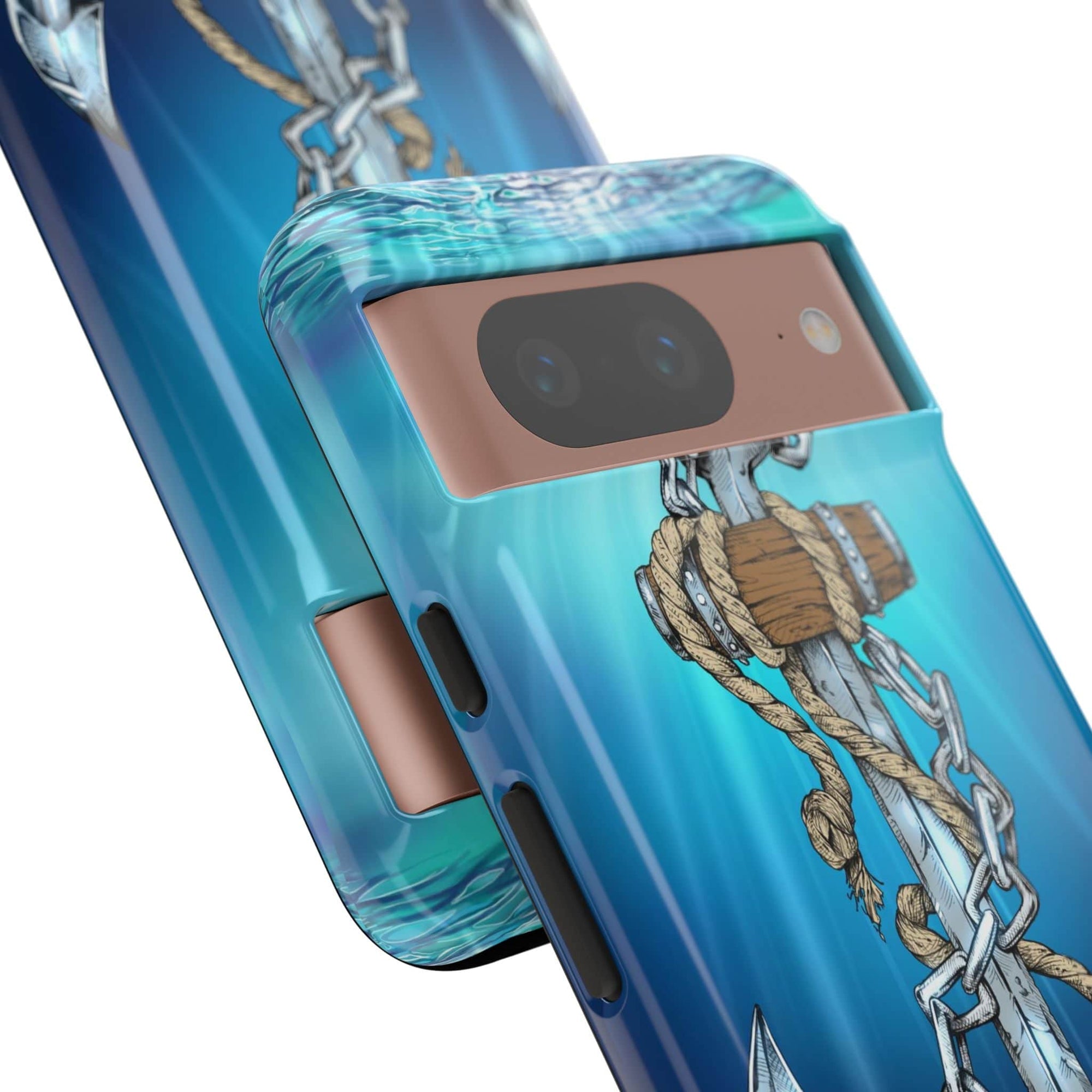 "Anchors Aweigh" Tough Phone Cases