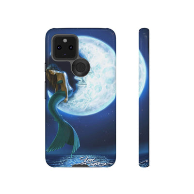 "Mermaid in the Moon" Tough Phone Cases