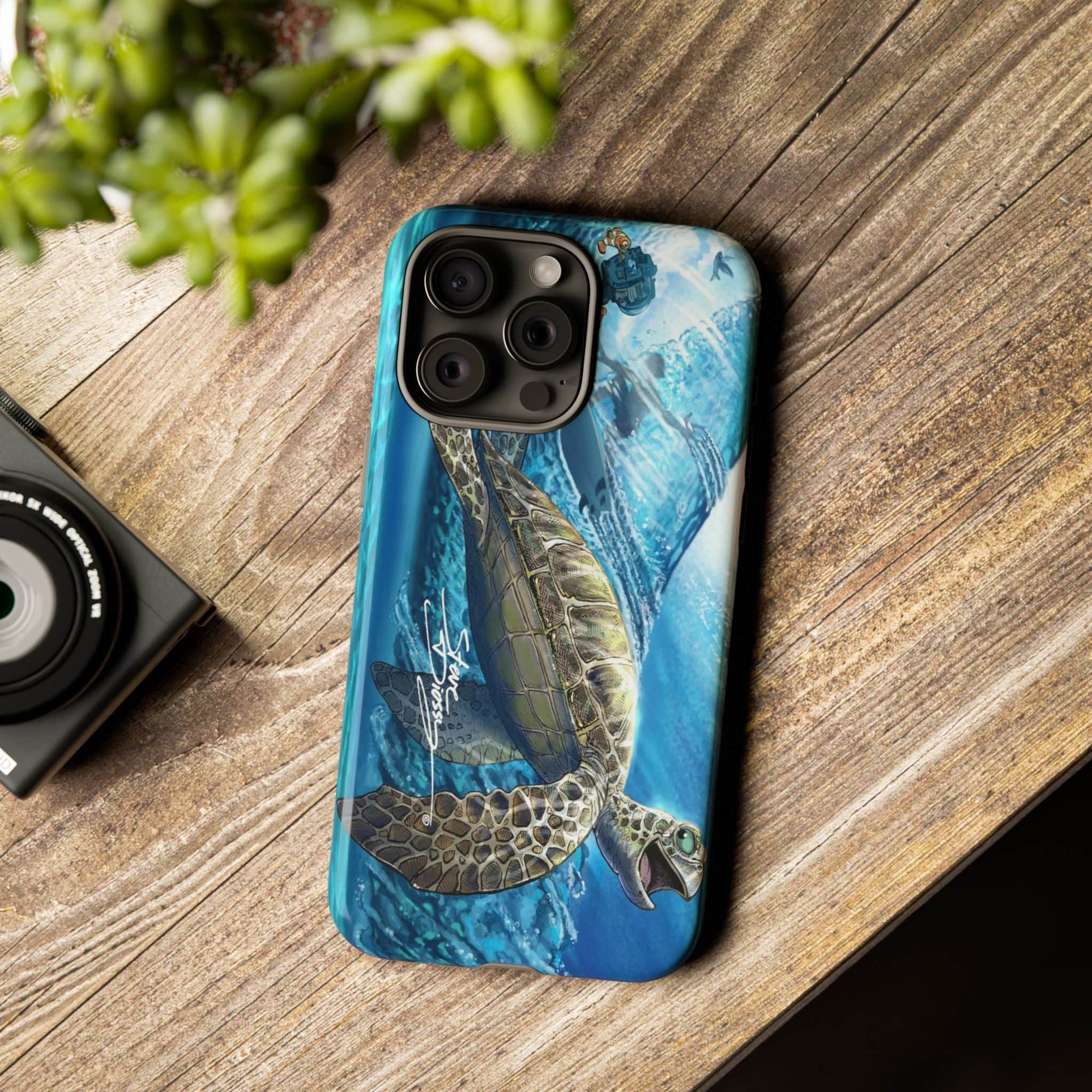 "Turtley Tubular" Tough Phone Cases