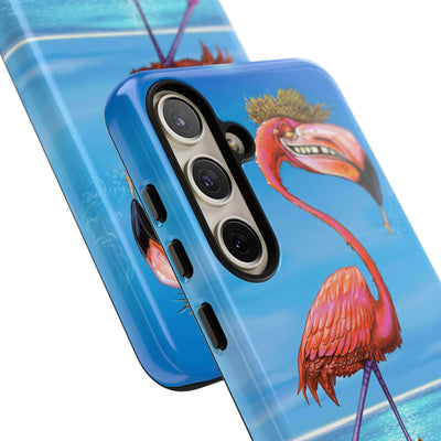 "Dirty Flamingo" Tough Phone Cases