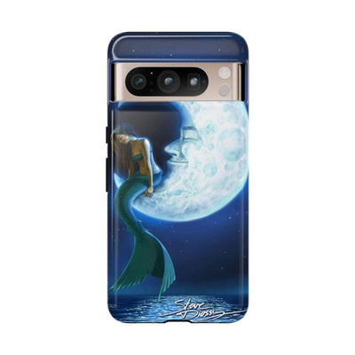 "Mermaid in the Moon" Tough Phone Cases