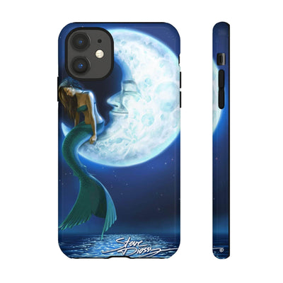 "Mermaid in the Moon" Tough Phone Cases