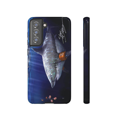 "Donut Shark" Tough Phone Cases